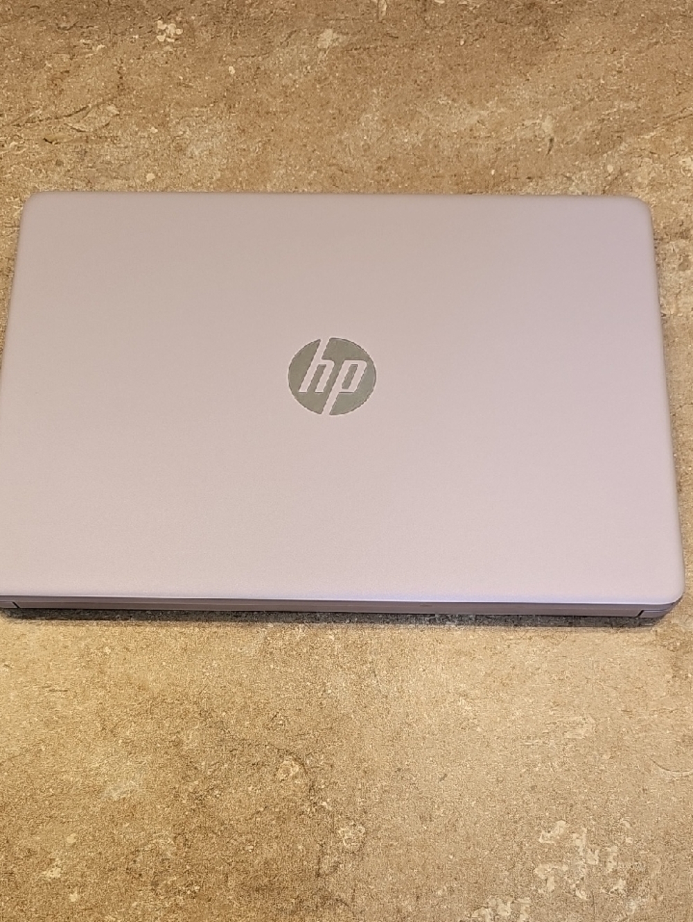 HP Lavender Silver Notebook Laptop - Sleek HP Portable Computer